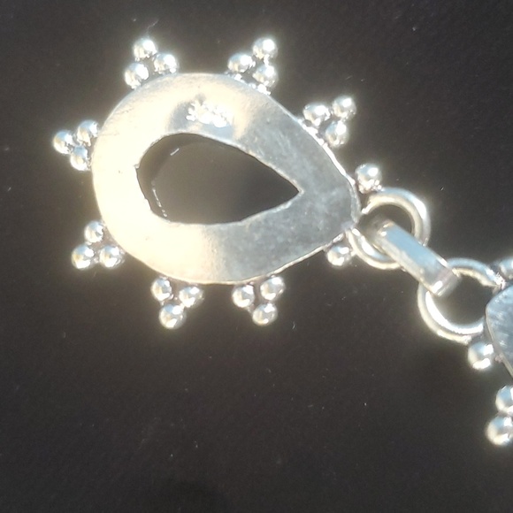 New Iolite 925 Silver Necklace. - Picture 9 of 10